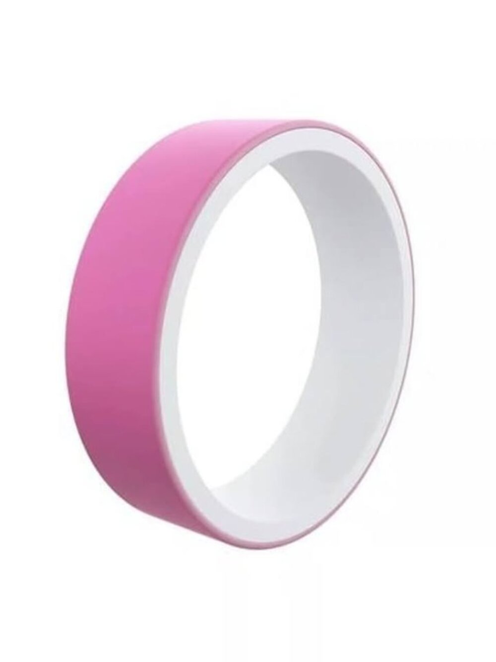 Brand New QALO Women's Switch Silicone Ring - Fuchsia and True White, Size 5.